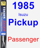 Passenger Wiper Blade for 1985 Isuzu Pickup - Vision Saver