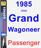 Passenger Wiper Blade for 1985 Jeep Grand Wagoneer - Vision Saver