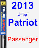 Passenger Wiper Blade for 2013 Jeep Patriot - Vision Saver