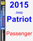 Passenger Wiper Blade for 2015 Jeep Patriot - Vision Saver