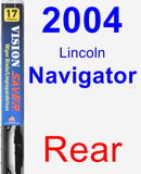 Rear Wiper Blade for 2004 Lincoln Navigator - Vision Saver