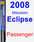 Passenger Wiper Blade for 2008 Mitsubishi Eclipse - Vision Saver