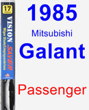 Passenger Wiper Blade for 1985 Mitsubishi Galant - Vision Saver