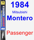 Passenger Wiper Blade for 1984 Mitsubishi Montero - Vision Saver