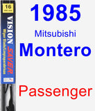 Passenger Wiper Blade for 1985 Mitsubishi Montero - Vision Saver