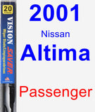 Passenger Wiper Blade for 2001 Nissan Altima - Vision Saver