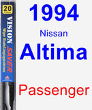 Passenger Wiper Blade for 1994 Nissan Altima - Vision Saver