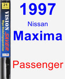 Passenger Wiper Blade for 1997 Nissan Maxima - Vision Saver