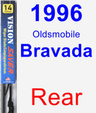 Rear Wiper Blade for 1996 Oldsmobile Bravada - Vision Saver