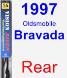 Rear Wiper Blade for 1997 Oldsmobile Bravada - Vision Saver