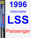 Passenger Wiper Blade for 1996 Oldsmobile LSS - Vision Saver