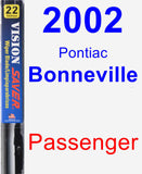 Passenger Wiper Blade for 2002 Pontiac Bonneville - Vision Saver