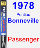 Passenger Wiper Blade for 1978 Pontiac Bonneville - Vision Saver