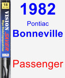 Passenger Wiper Blade for 1982 Pontiac Bonneville - Vision Saver