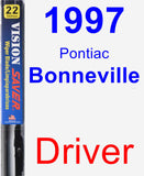 Driver Wiper Blade for 1997 Pontiac Bonneville - Vision Saver