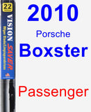 Passenger Wiper Blade for 2010 Porsche Boxster - Vision Saver