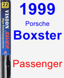 Passenger Wiper Blade for 1999 Porsche Boxster - Vision Saver