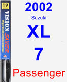 Passenger Wiper Blade for 2002 Suzuki XL-7 - Vision Saver