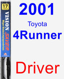 Driver Wiper Blade for 2001 Toyota 4Runner - Vision Saver