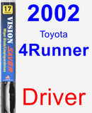 Driver Wiper Blade for 2002 Toyota 4Runner - Vision Saver