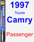 Passenger Wiper Blade for 1997 Toyota Camry - Vision Saver