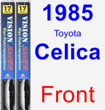 Front Wiper Blade Pack for 1985 Toyota Celica - Vision Saver