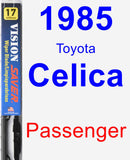 Passenger Wiper Blade for 1985 Toyota Celica - Vision Saver