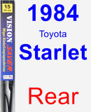 Rear Wiper Blade for 1984 Toyota Starlet - Vision Saver