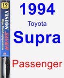 Passenger Wiper Blade for 1994 Toyota Supra - Vision Saver