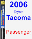 Passenger Wiper Blade for 2006 Toyota Tacoma - Vision Saver