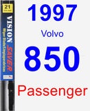 Passenger Wiper Blade for 1997 Volvo 850 - Vision Saver