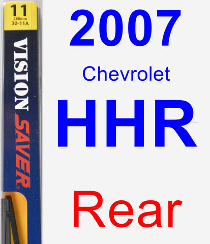 Rear Wiper Blade for 2007 Chevrolet HHR - Rear