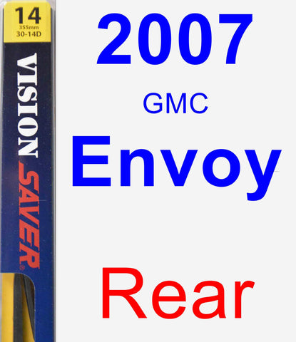 Rear Wiper Blade for 2007 GMC Envoy - Rear