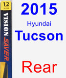 Rear Wiper Blade for 2015 Hyundai Tucson - Rear