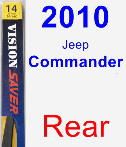 Rear Wiper Blade for 2010 Jeep Commander - Rear