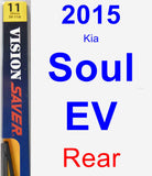 Rear Wiper Blade for 2015 Kia Soul EV - Rear