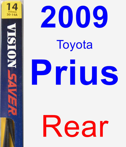 Rear Wiper Blade for 2009 Toyota Prius - Rear