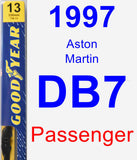 Passenger Wiper Blade for 1997 Aston Martin DB7 - Premium