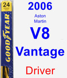 Driver Wiper Blade for 2006 Aston Martin V8 Vantage - Premium