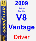 Driver Wiper Blade for 2009 Aston Martin V8 Vantage - Premium