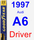 Driver Wiper Blade for 1997 Audi A6 - Premium