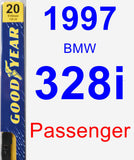 Passenger Wiper Blade for 1997 BMW 328i - Premium