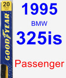 Passenger Wiper Blade for 1995 BMW 325is - Premium