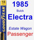 Passenger Wiper Blade for 1985 Buick Electra - Premium