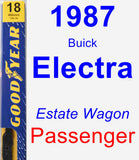 Passenger Wiper Blade for 1987 Buick Electra - Premium