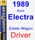 Driver Wiper Blade for 1989 Buick Electra - Premium