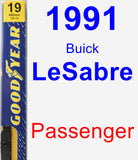 Passenger Wiper Blade for 1991 Buick LeSabre - Premium