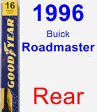 Rear Wiper Blade for 1996 Buick Roadmaster - Premium