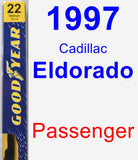 Passenger Wiper Blade for 1997 Cadillac Eldorado - Premium