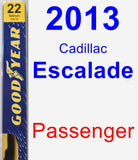Passenger Wiper Blade for 2013 Cadillac Escalade - Premium